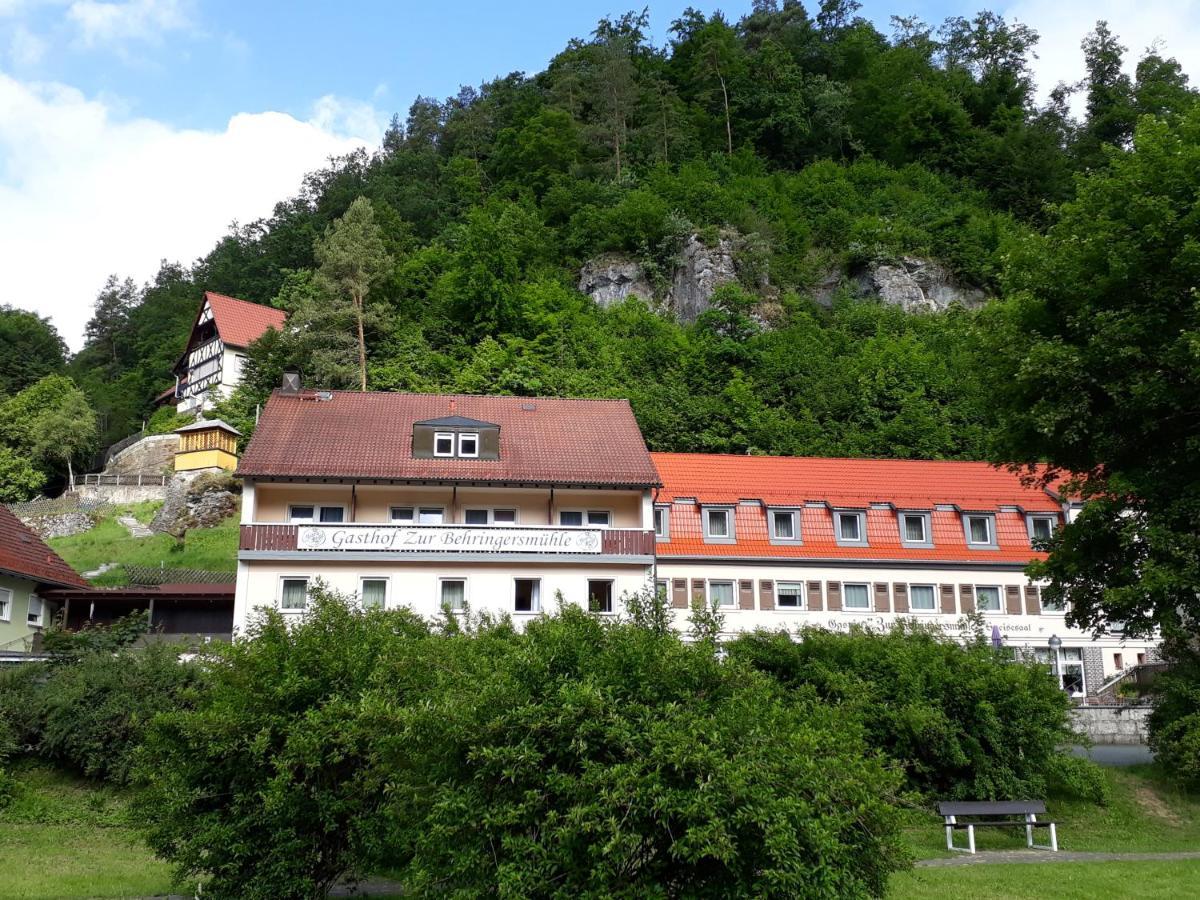 Отель Gasthof Zur Behringersmuhle Гёсвайнштайн Экстерьер фото